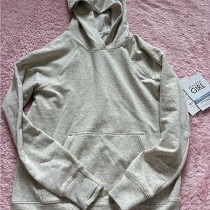 Athleta Light Gray Girl’s Hoodie